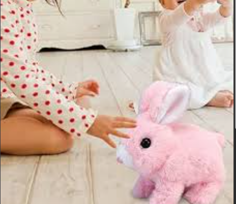 Walking Rabbit Toy for Kids - Moves with Music - Perfect Gift for Boys & Girls