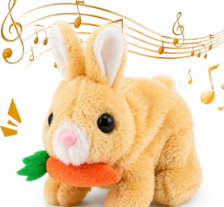 Walking Rabbit Toy for Kids - Moves with Music - Perfect Gift for Boys & Girls