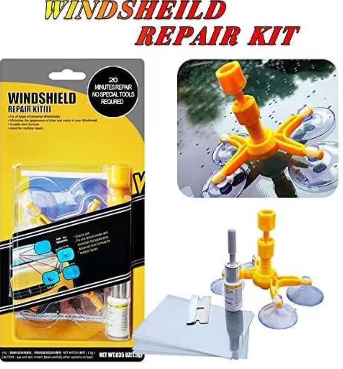 Instant Windshield Repair Kit (2026 Edition)