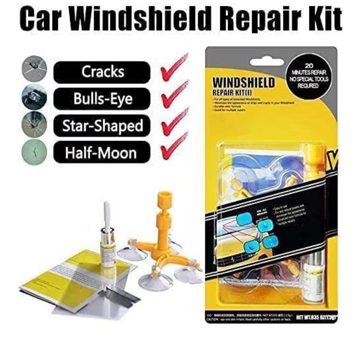 Instant Windshield Repair Kit (2026 Edition)